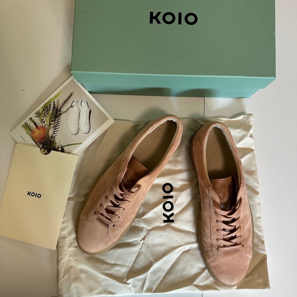 KOIO men’s capri suede sneakers